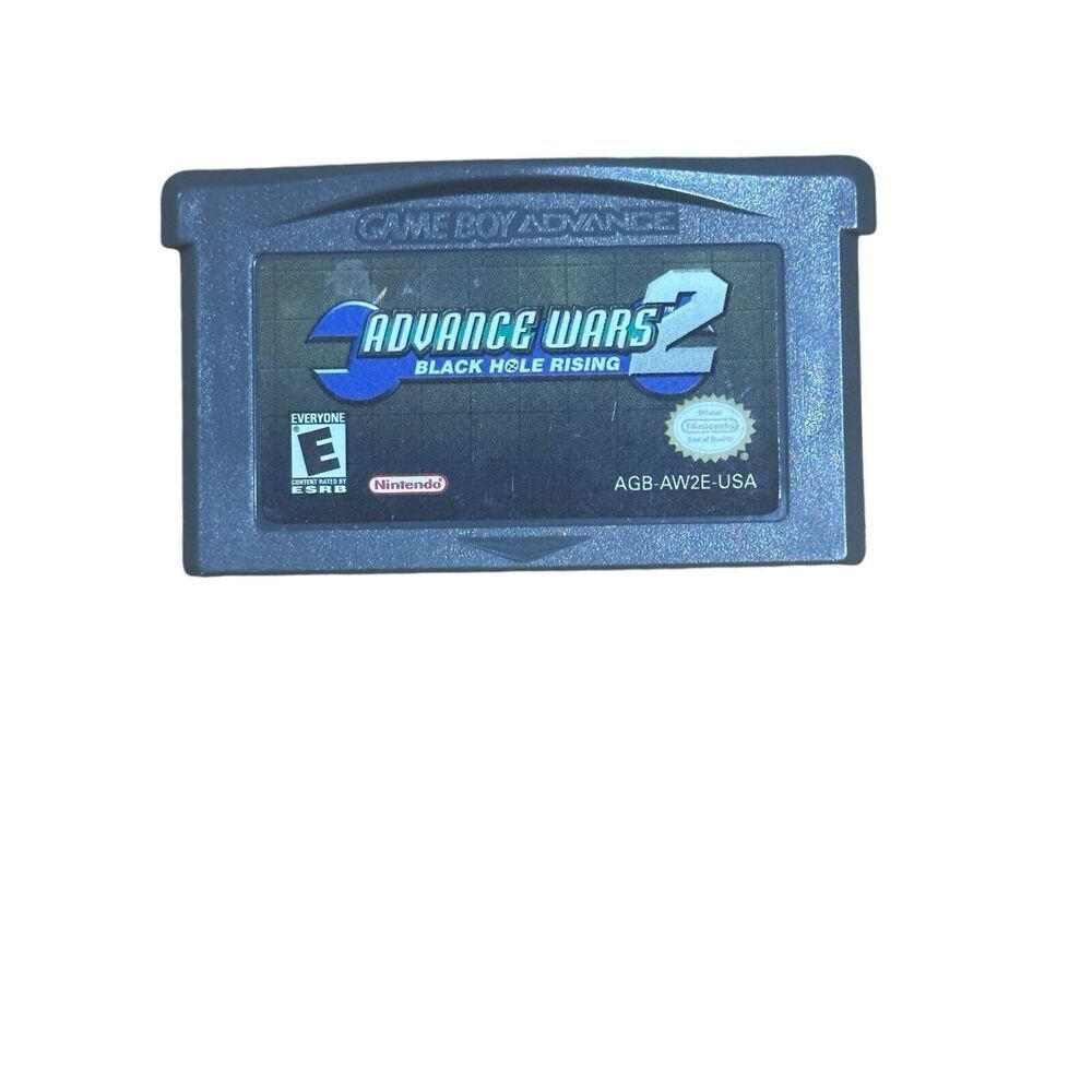 Advance Wars 2: Black Hole Rising Game Boy GBA Tested- Authentic— Cartridge Only